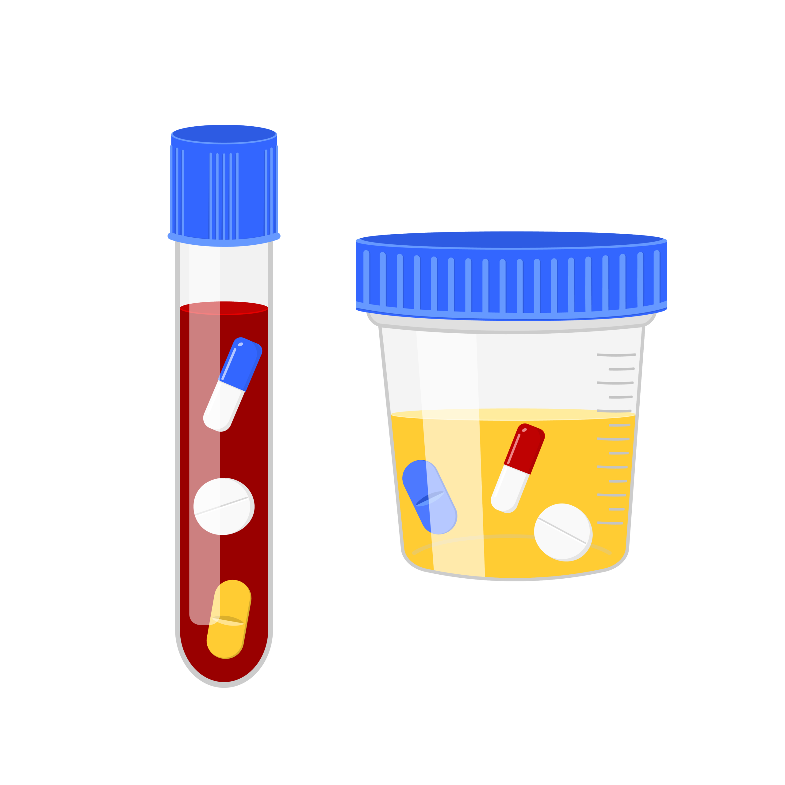 Medications in drug test samples