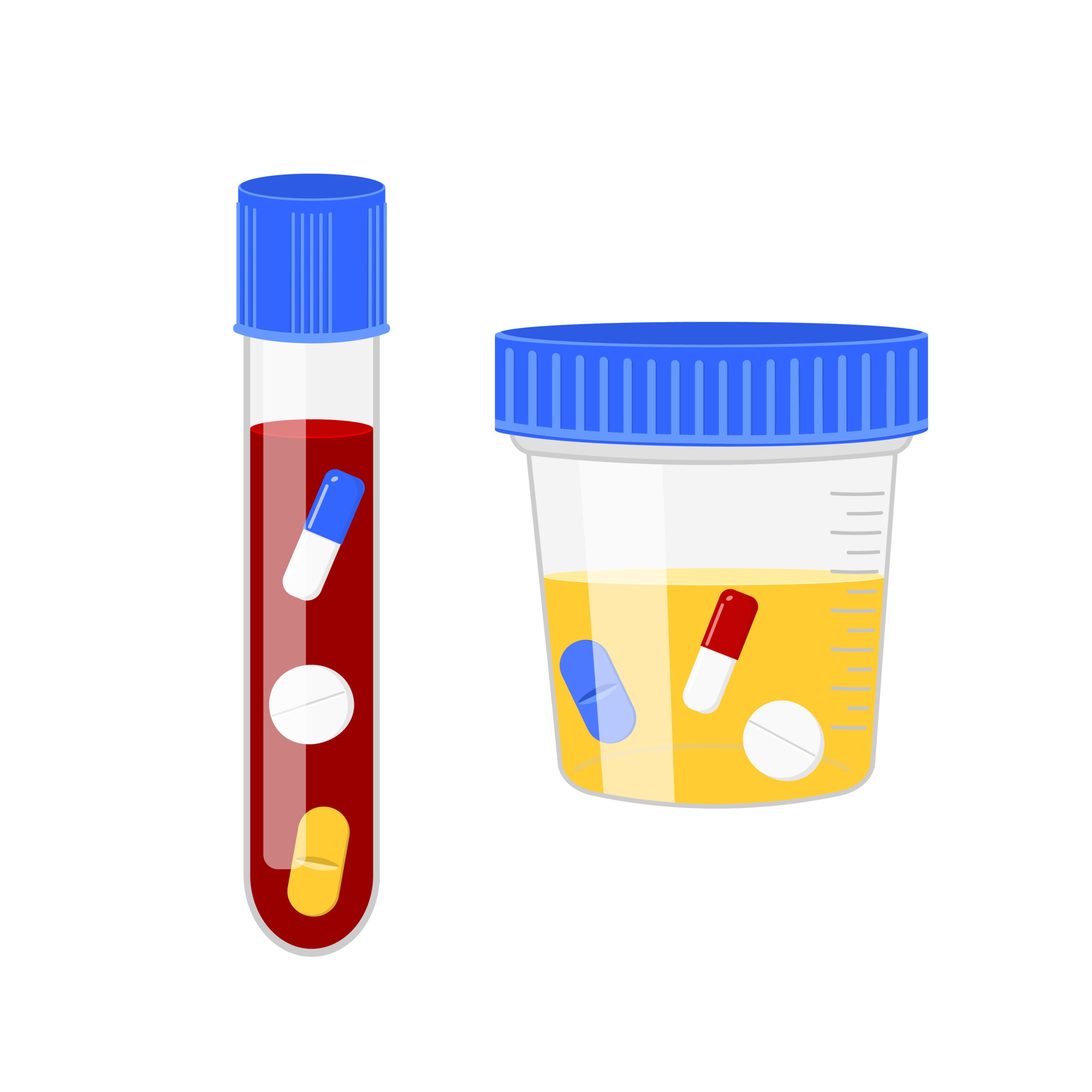 Xanax and medications in your urine and blood drug test samples